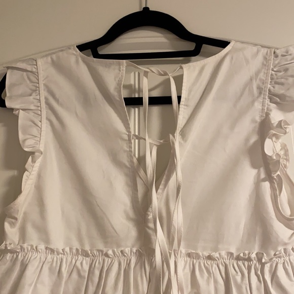 White baby doll blouse - Picture 4 of 4